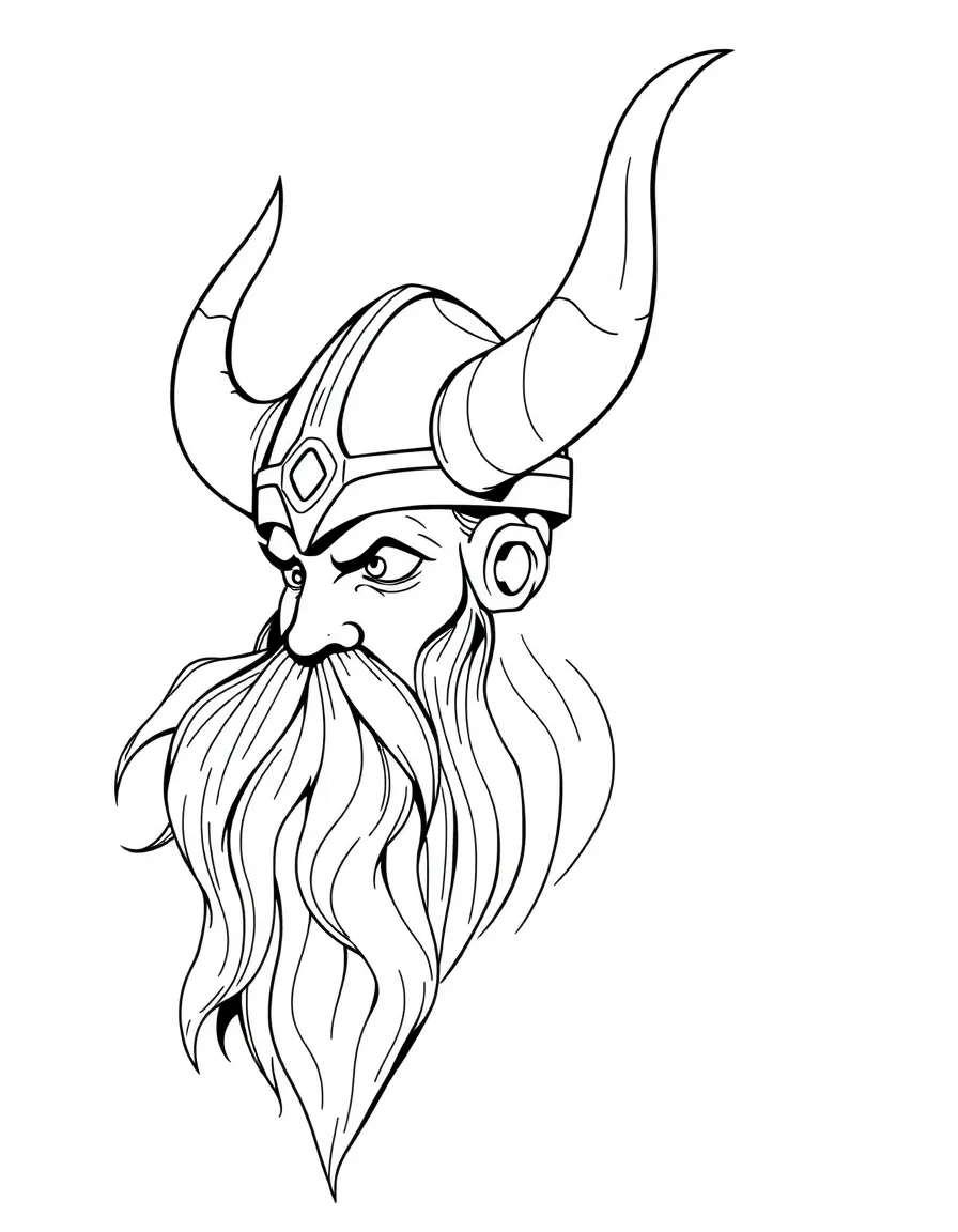 A Viking horn