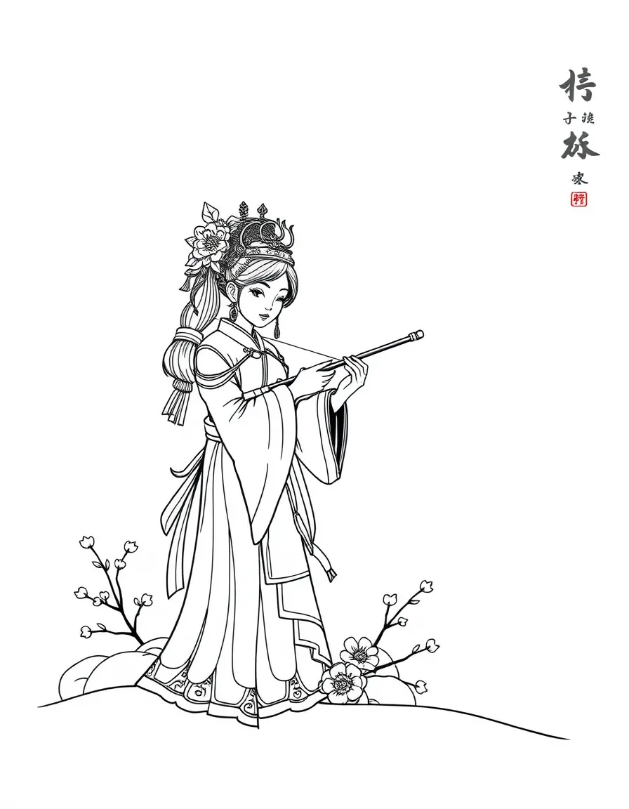 A Chinese erhu