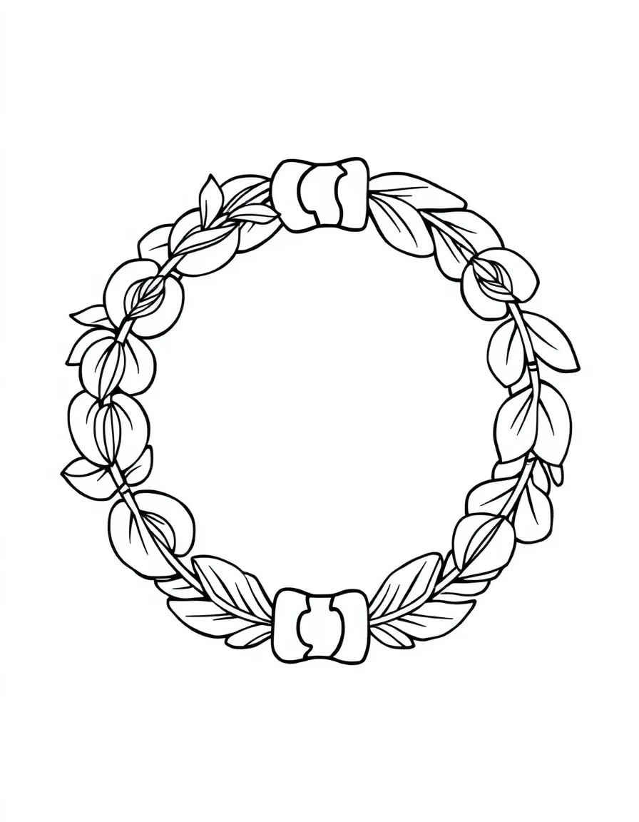 A Greek wreath