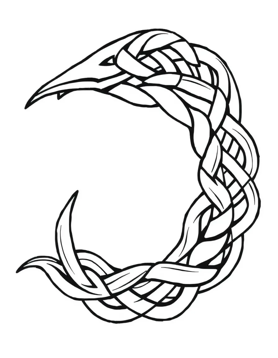 A Viking knotwork