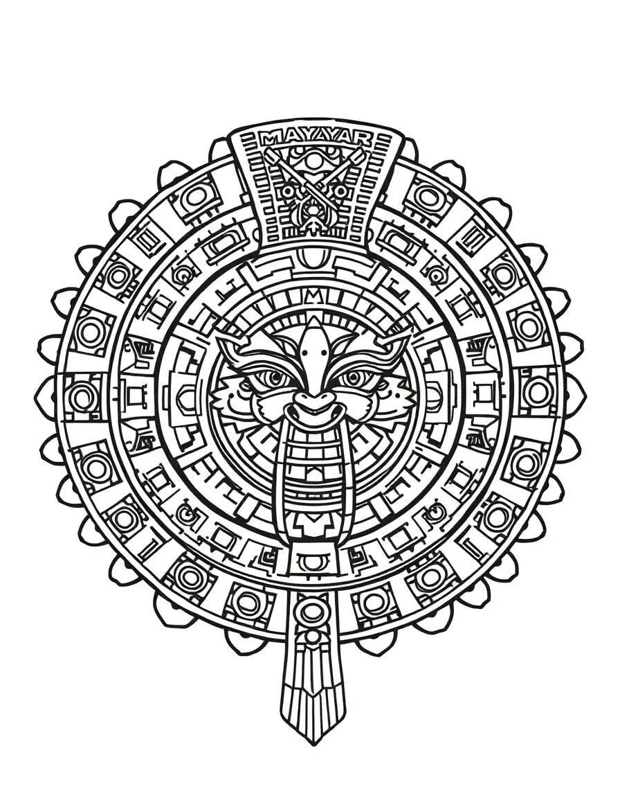A Mayan calendar