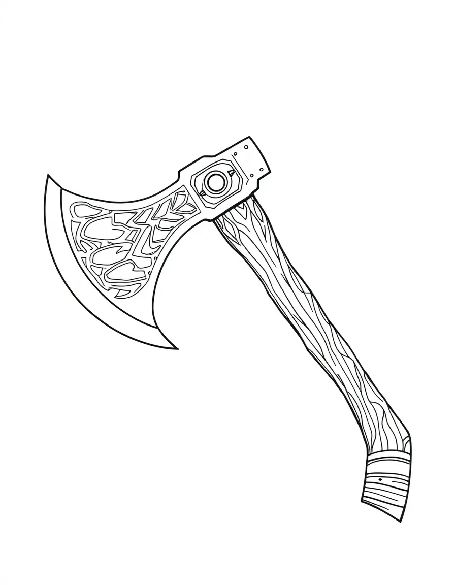 A Viking axe