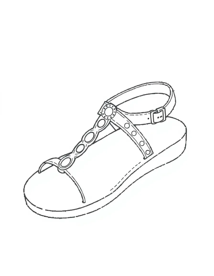 A Greek sandal