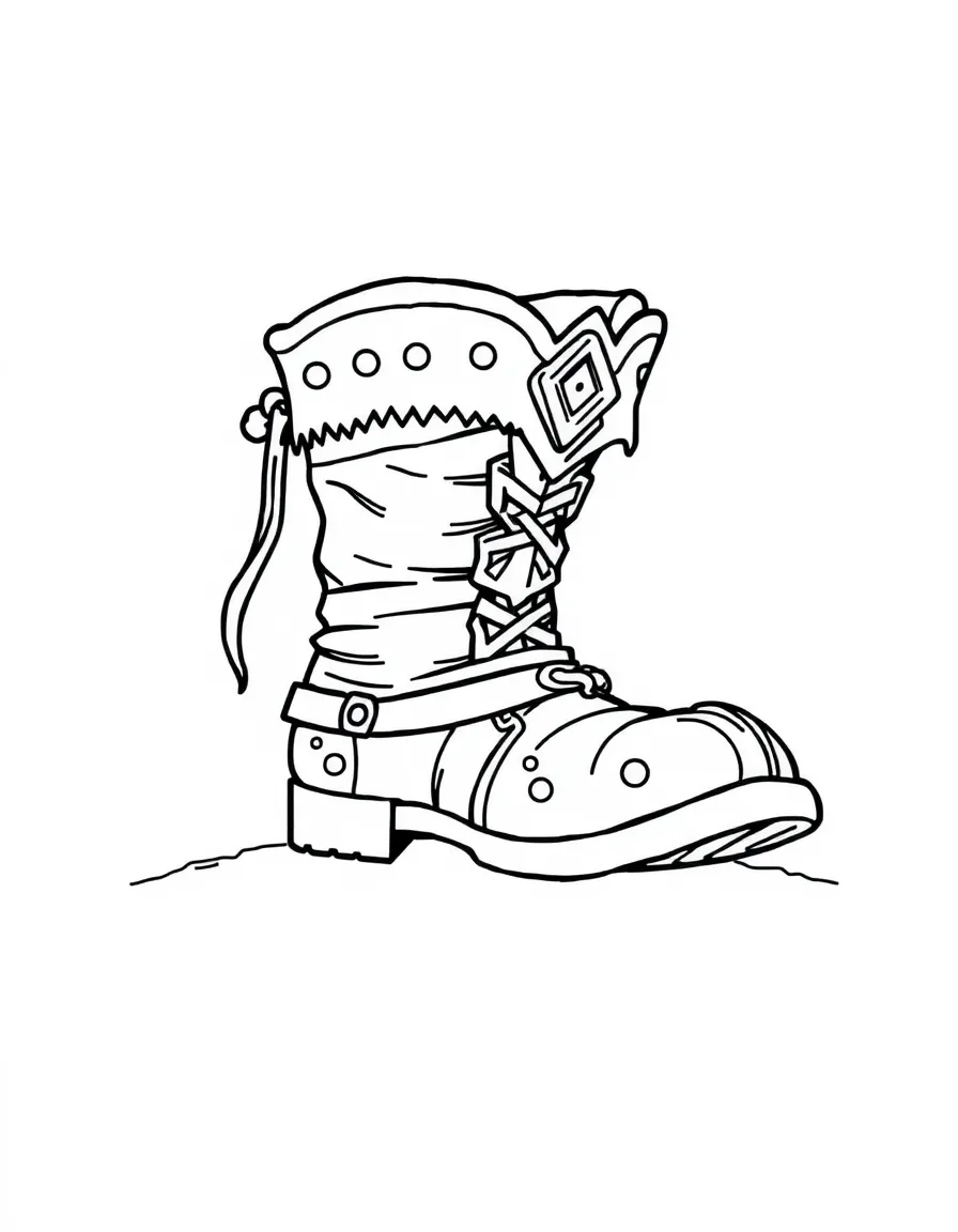 A Viking boot