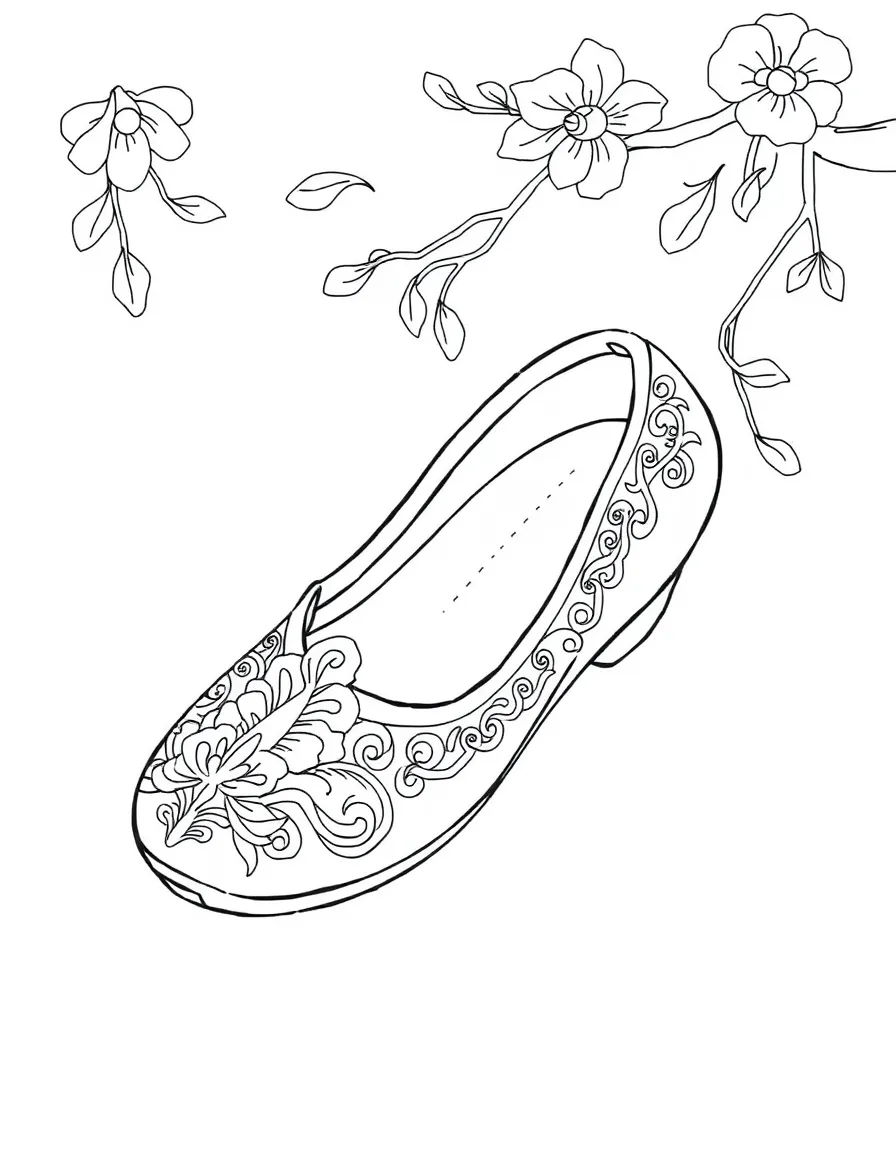 A Chinese slipper