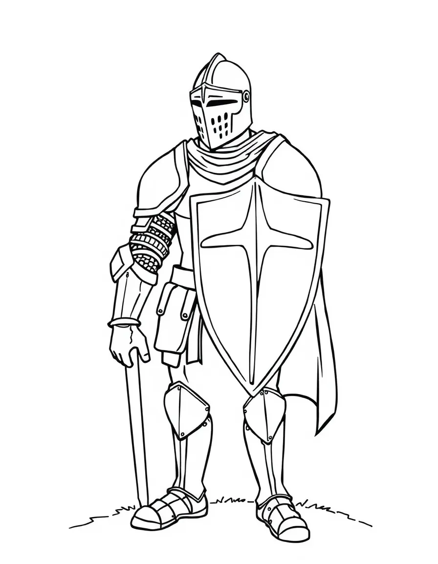 A knight's armor