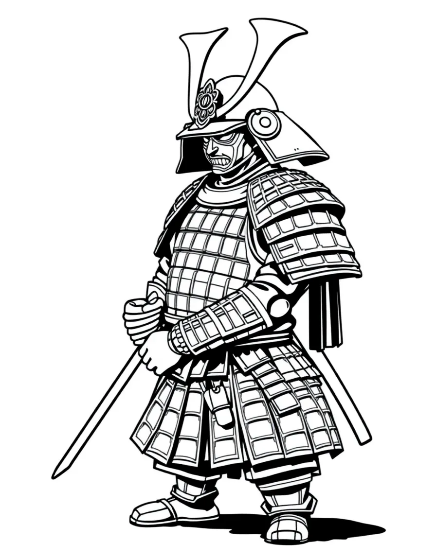 A samurai armor