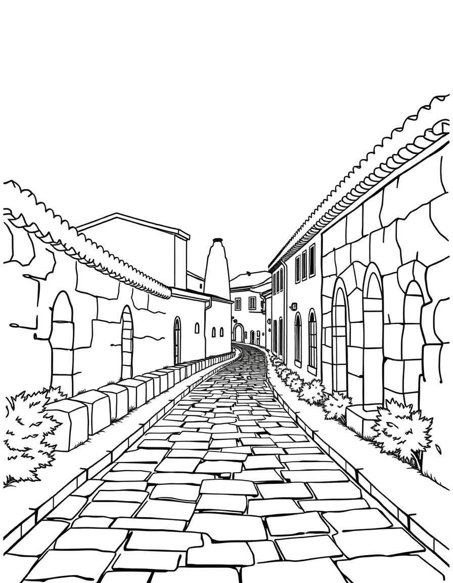 A Roman road