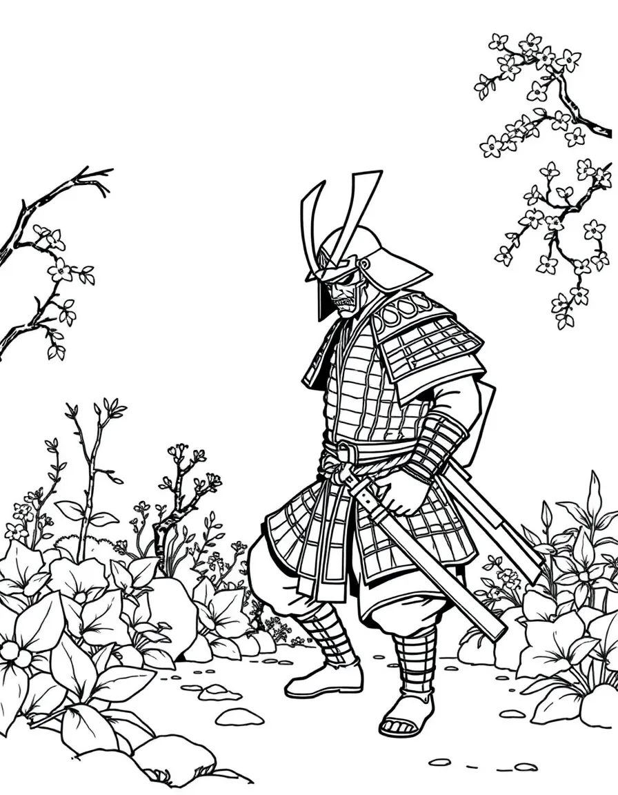 A samurai garden