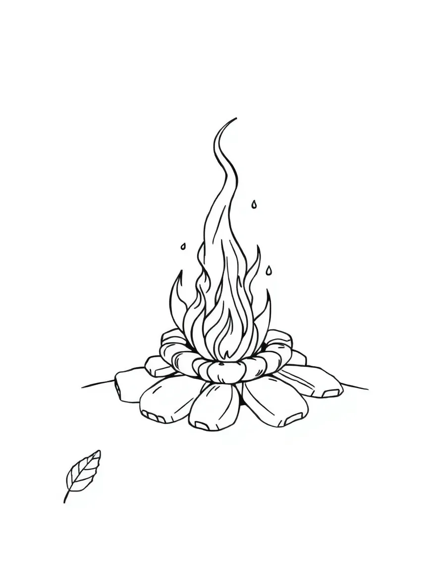An Inca fire