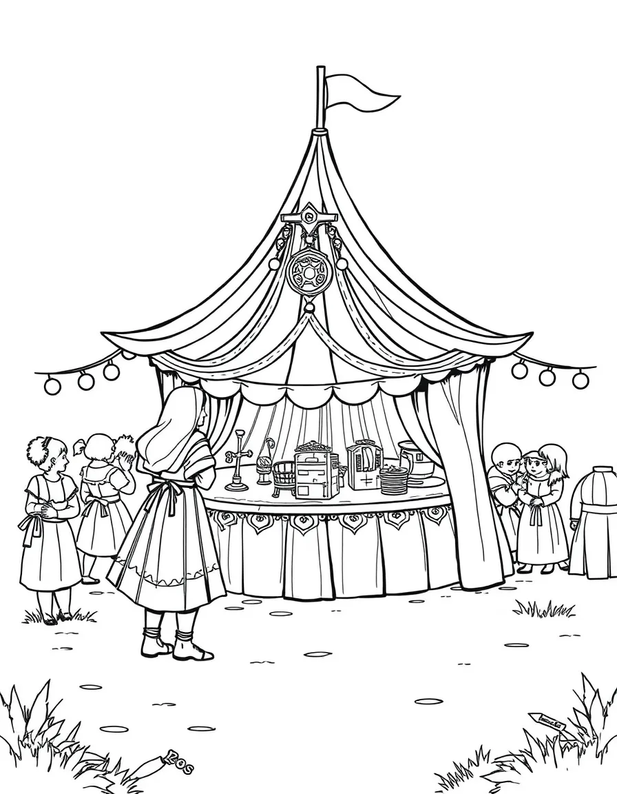 A medieval fair
