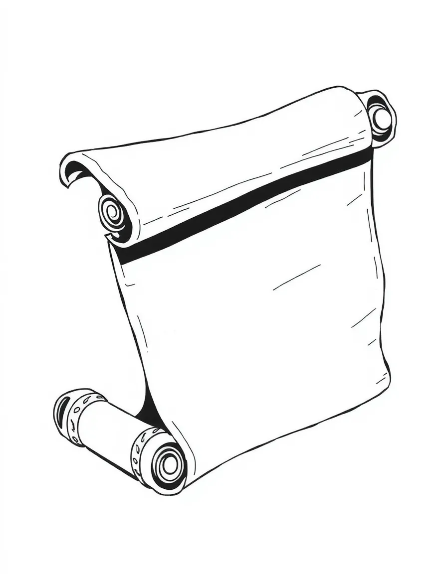 A Roman scroll