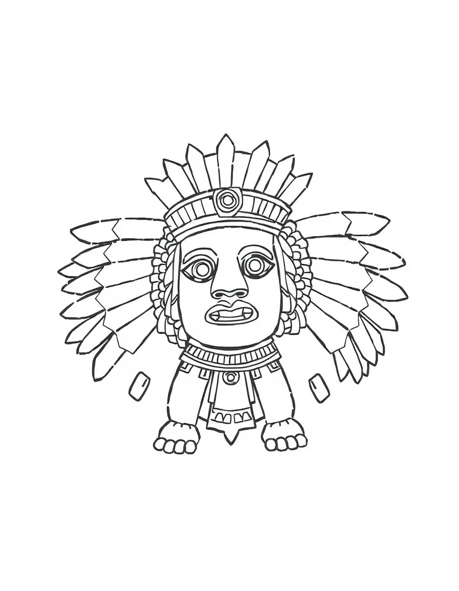A Mayan book