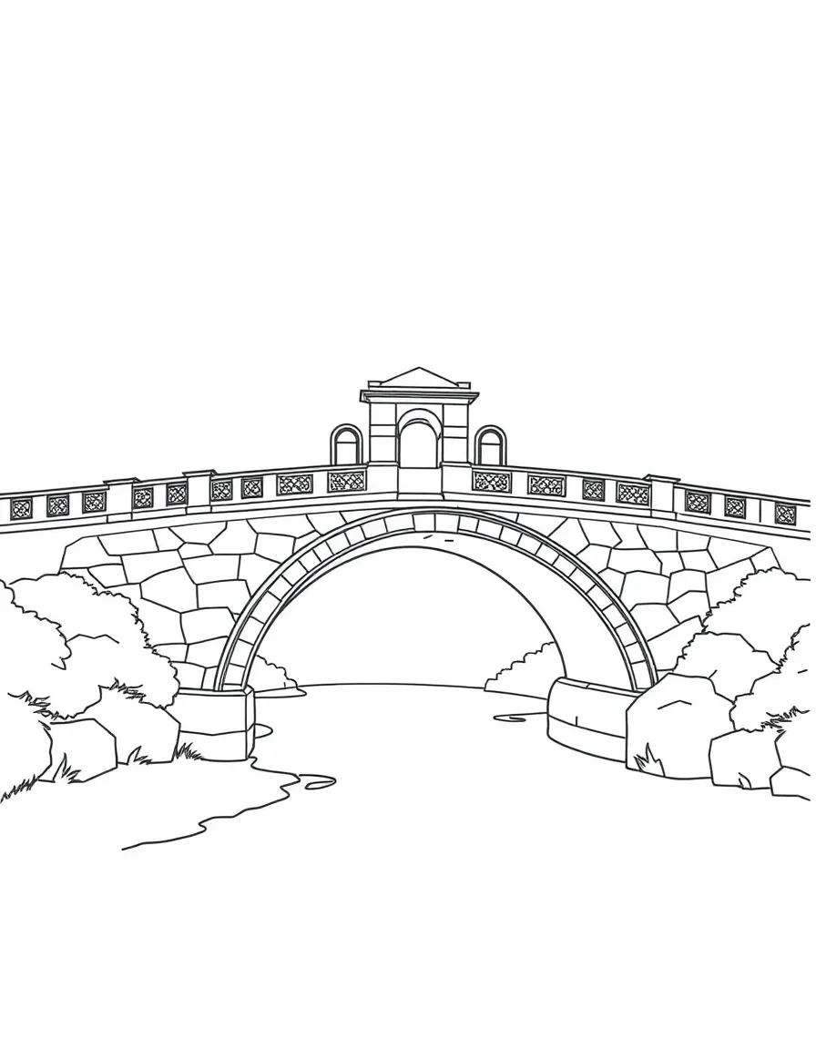 A Roman bridge