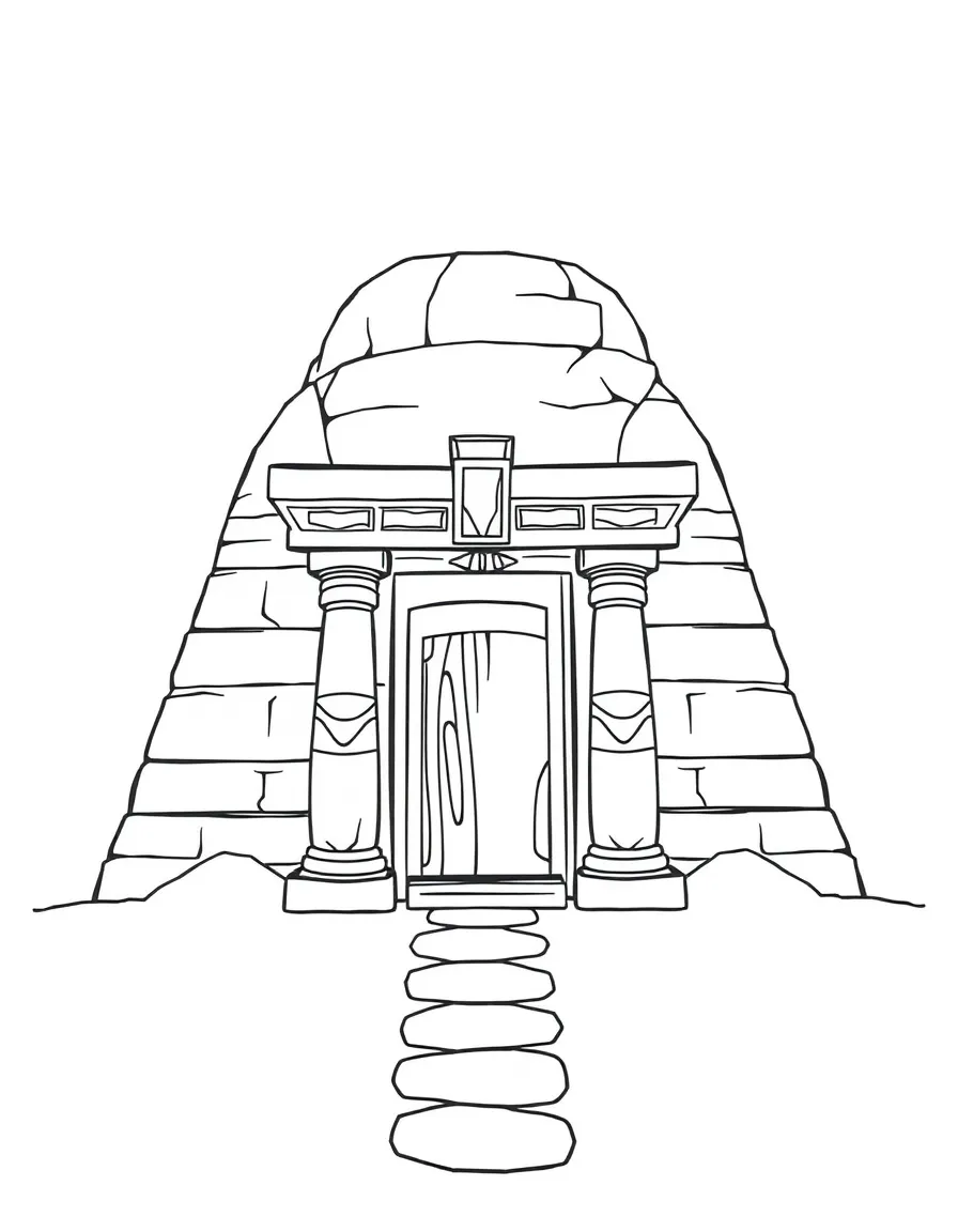 An Egyptian tomb