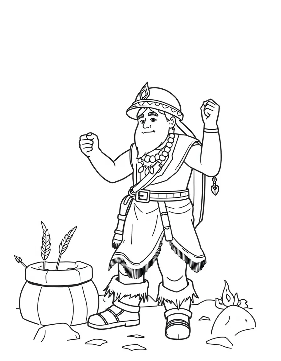 An Inca builder