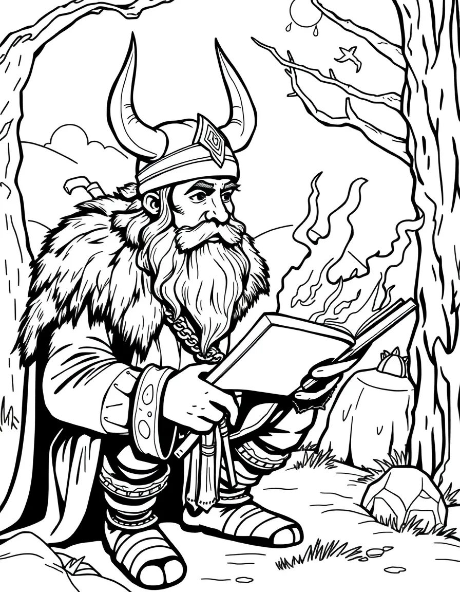 A Viking storyteller
