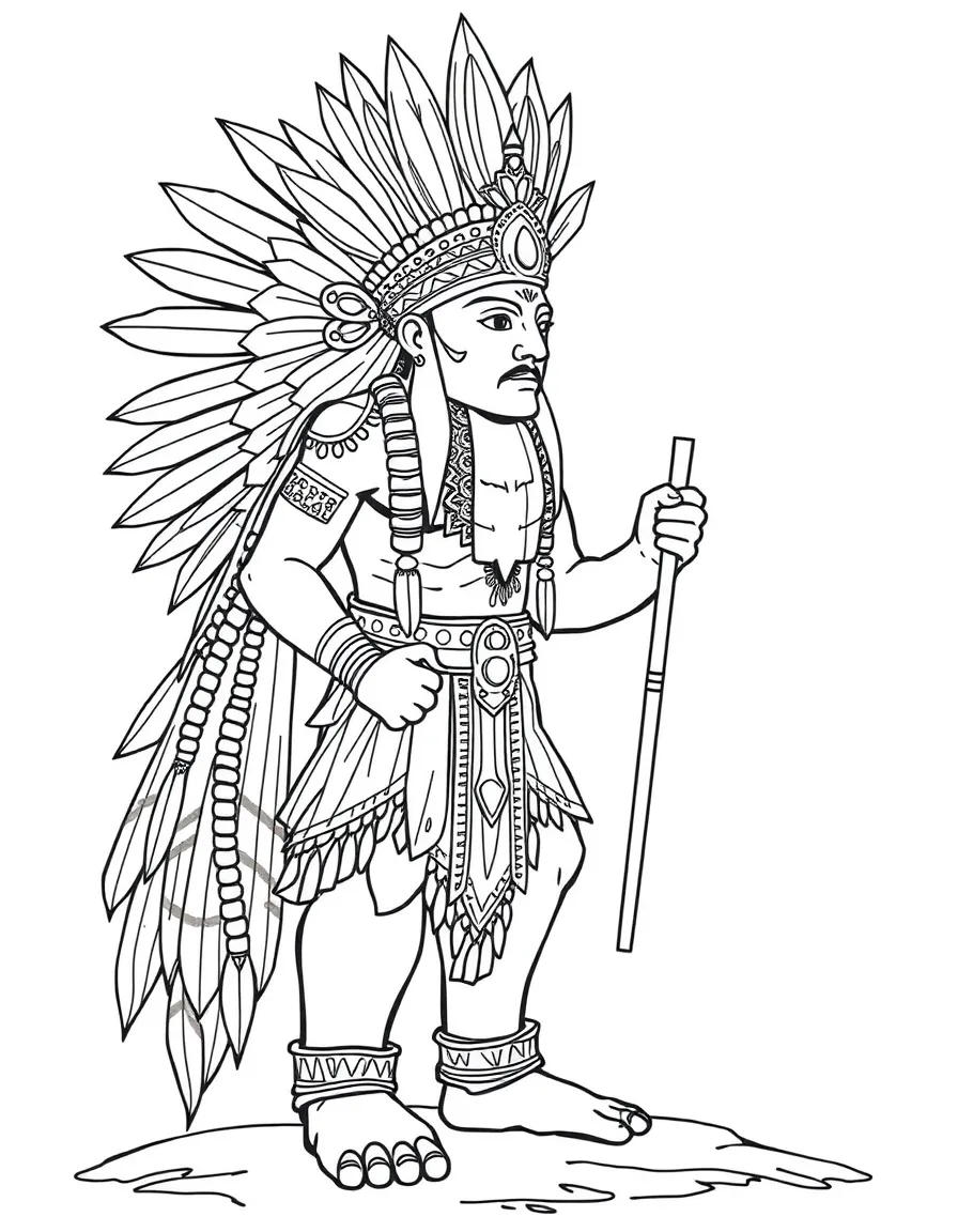 An Inca god image