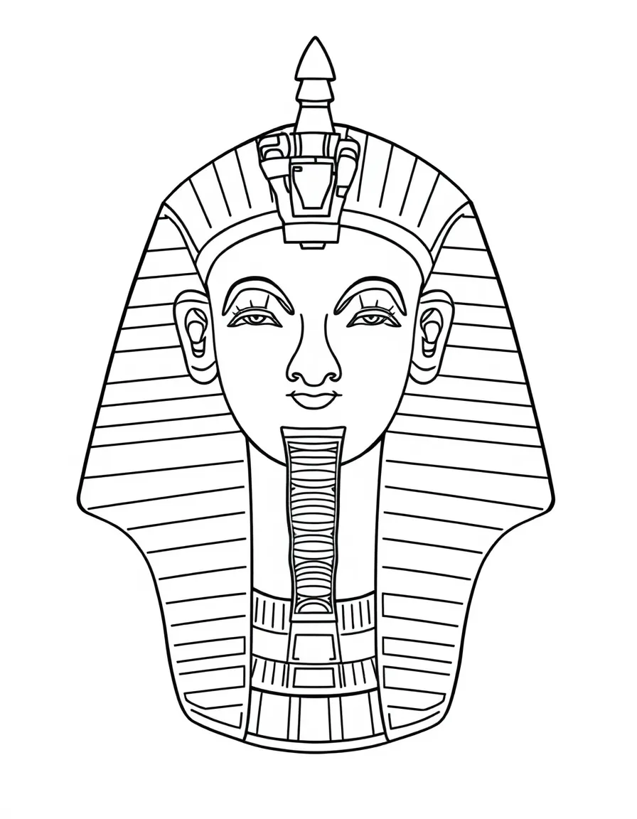 An Egyptian pharaoh's crown
