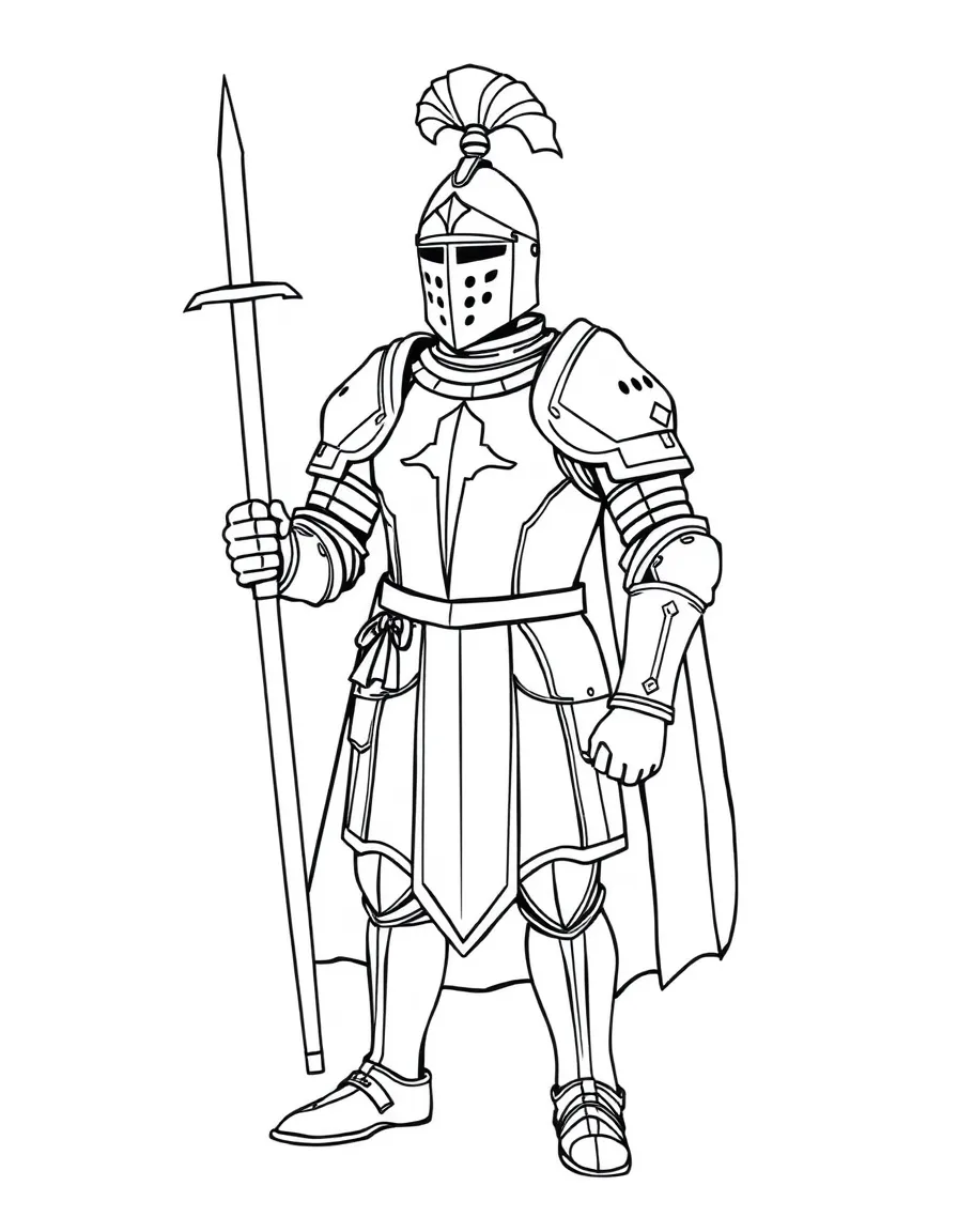 A knight's full armor