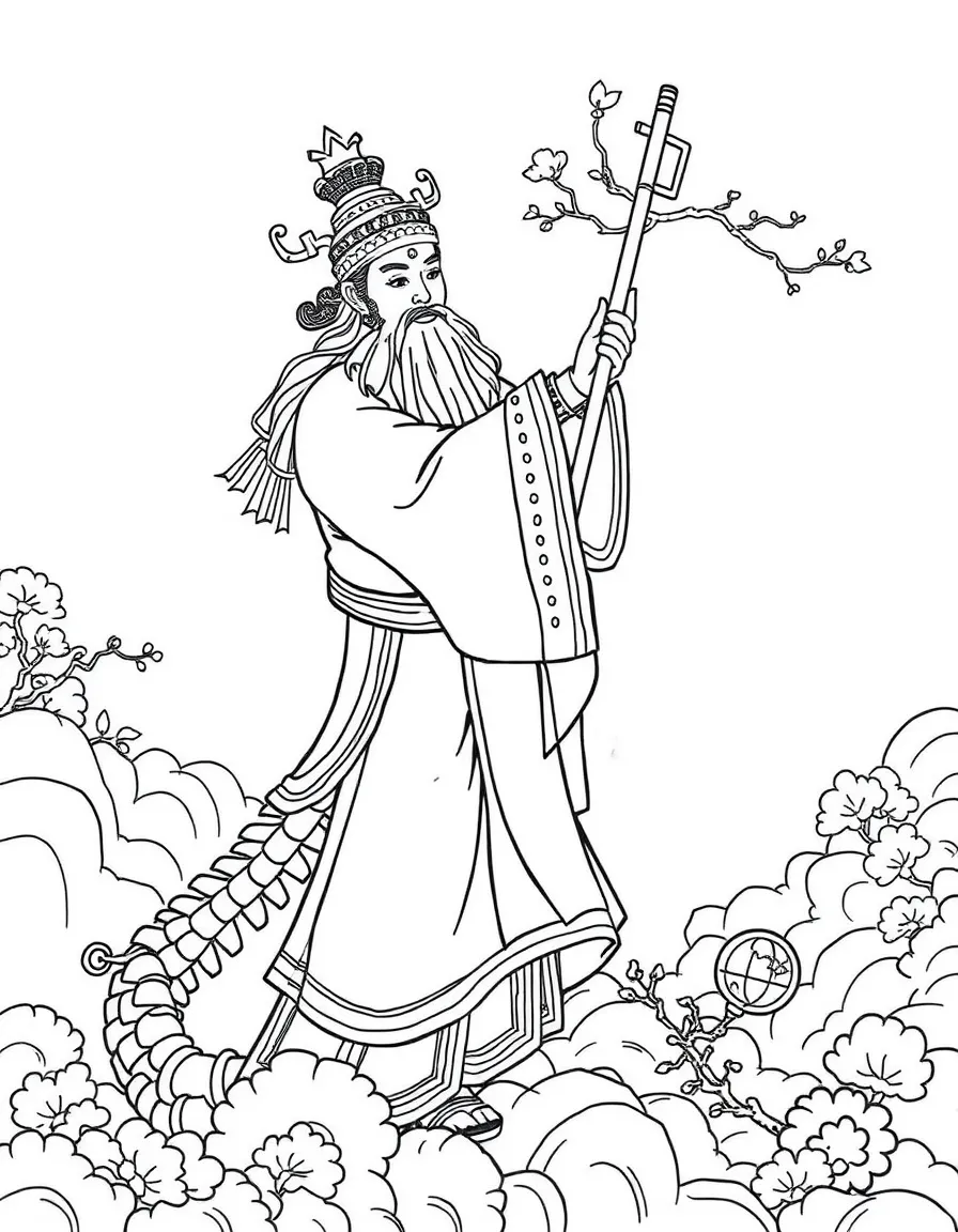 A Chinese dynasty changing