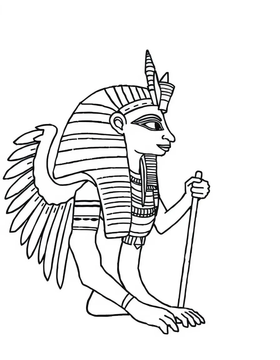 An Egyptian god Ra