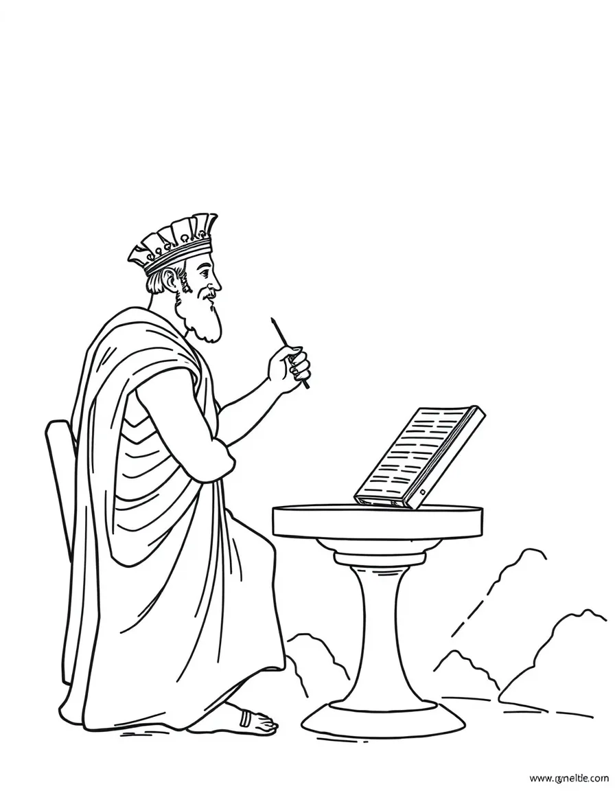 A Greek citizen debating