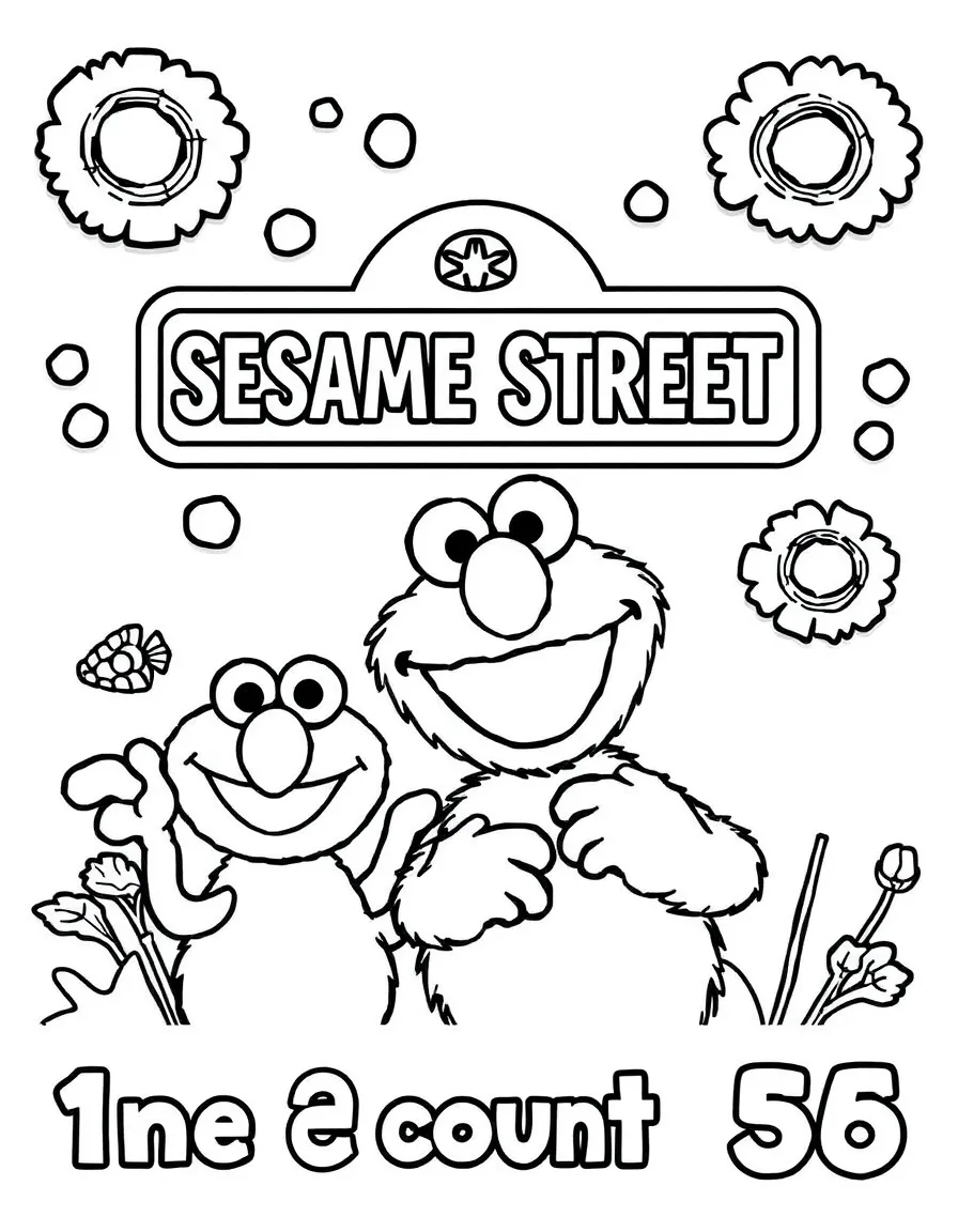 (Sesame Street) The Count counting.