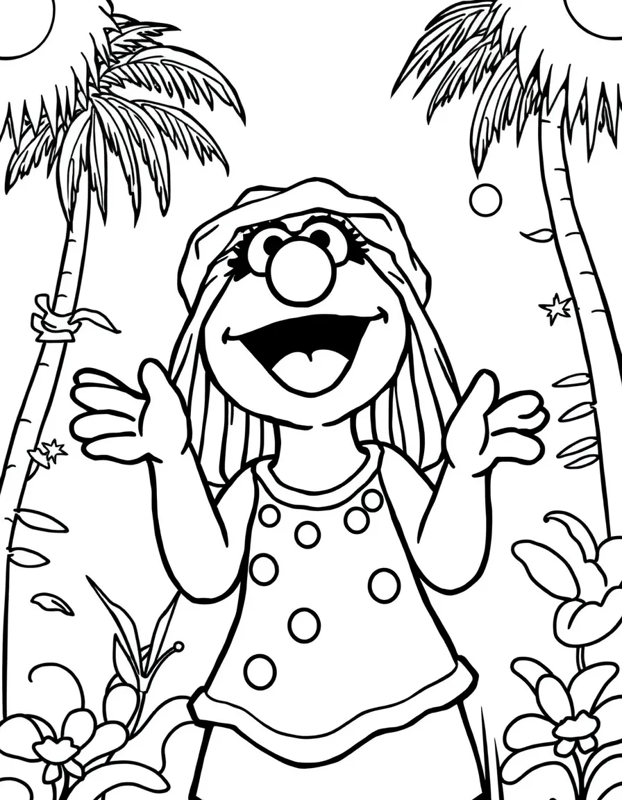 (Sesame Street) Rosita singing.