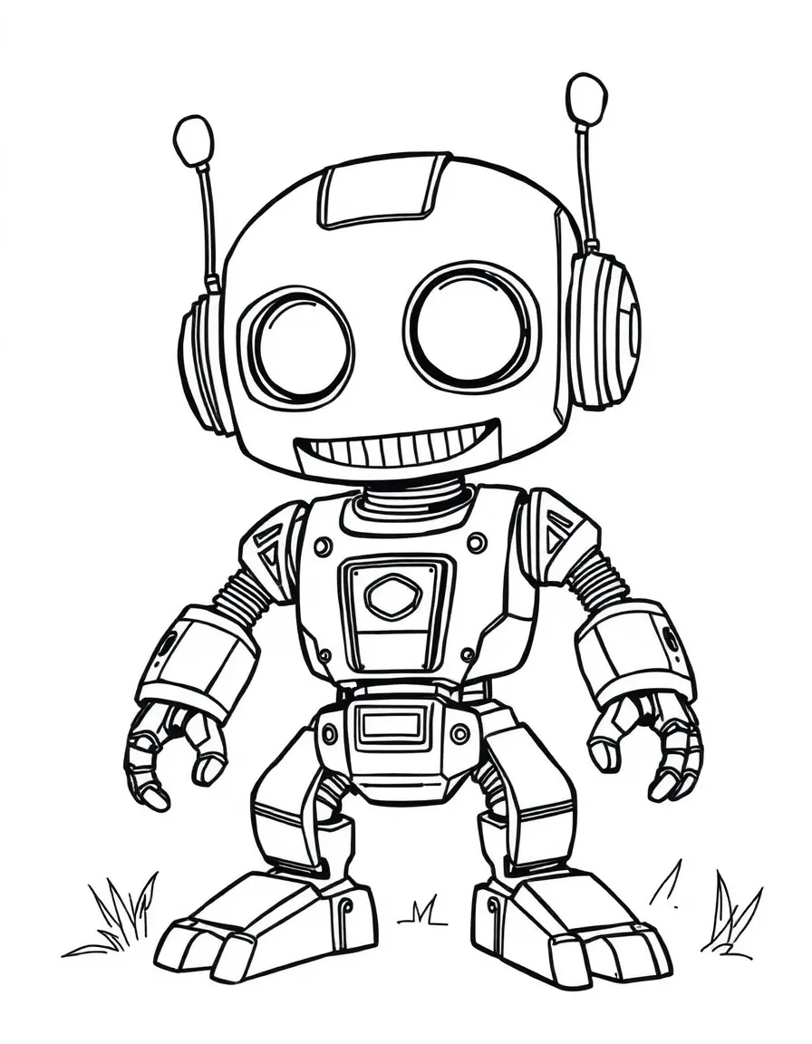 (The Wild Robot, movie) Sneak with a mischievous look.