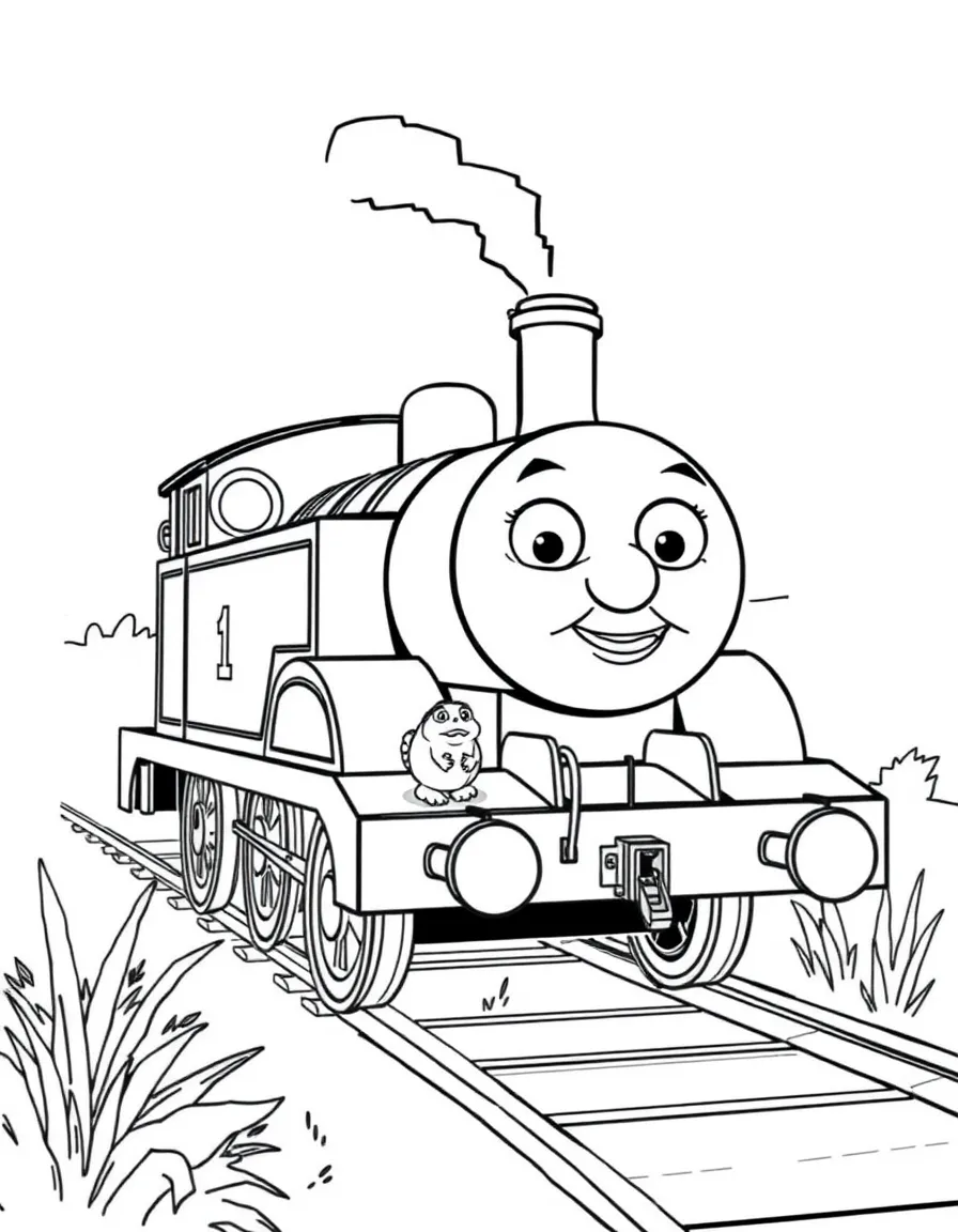 (Thomas & Friends TV show) Oliver rescuing Toad.