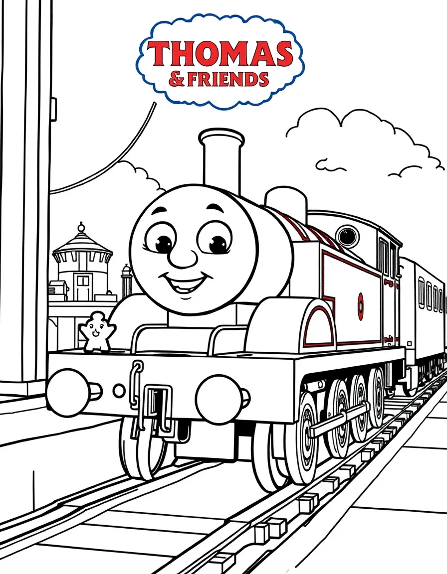 (Thomas & Friends TV show) Emily at the docks.