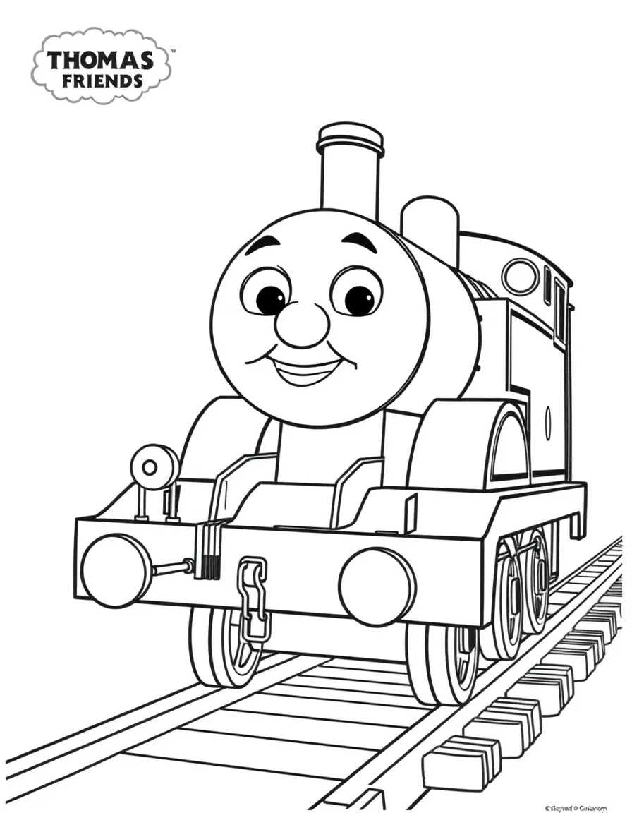 (Thomas & Friends TV show) Toby ringing his bell.