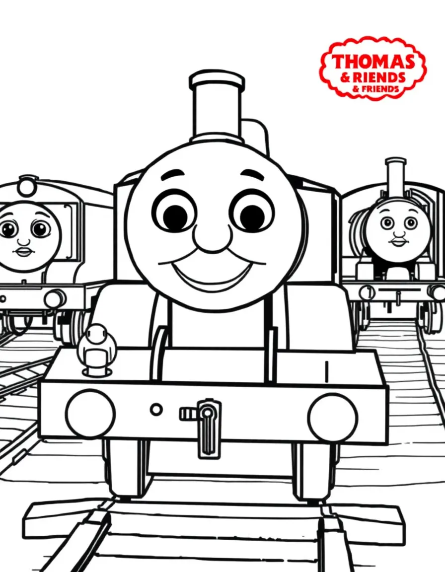 (Thomas & Friends TV show) Duck and the big engines.