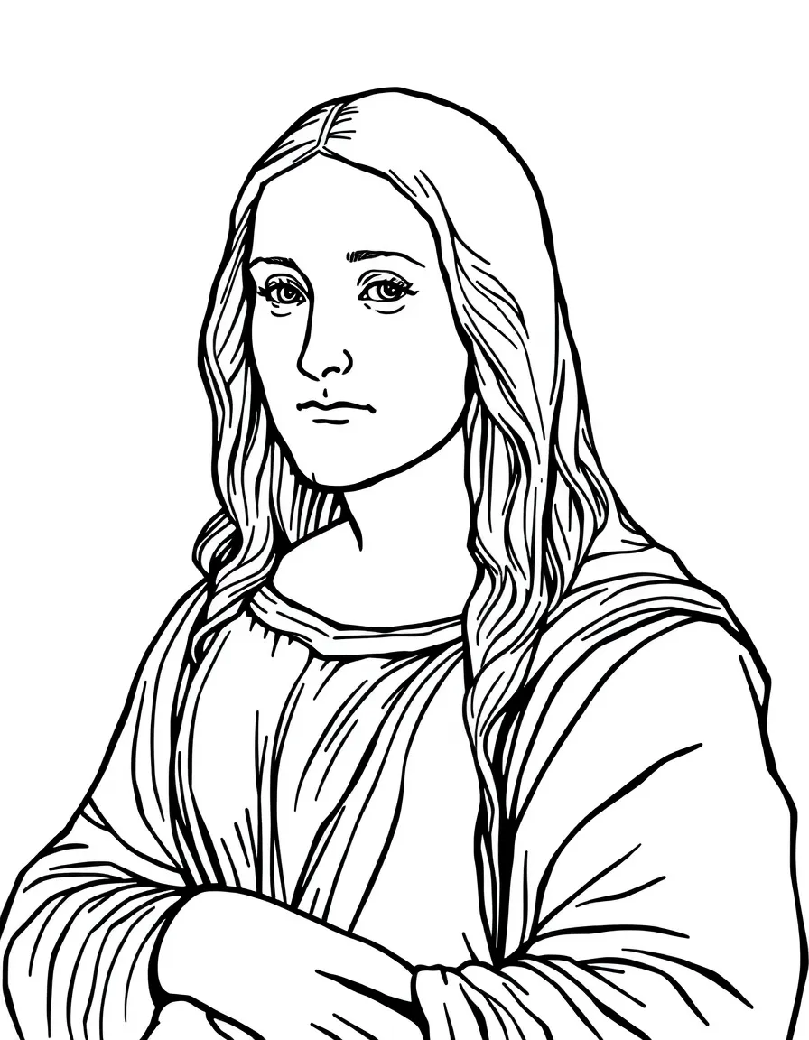 Leonardo da Vinci painting.