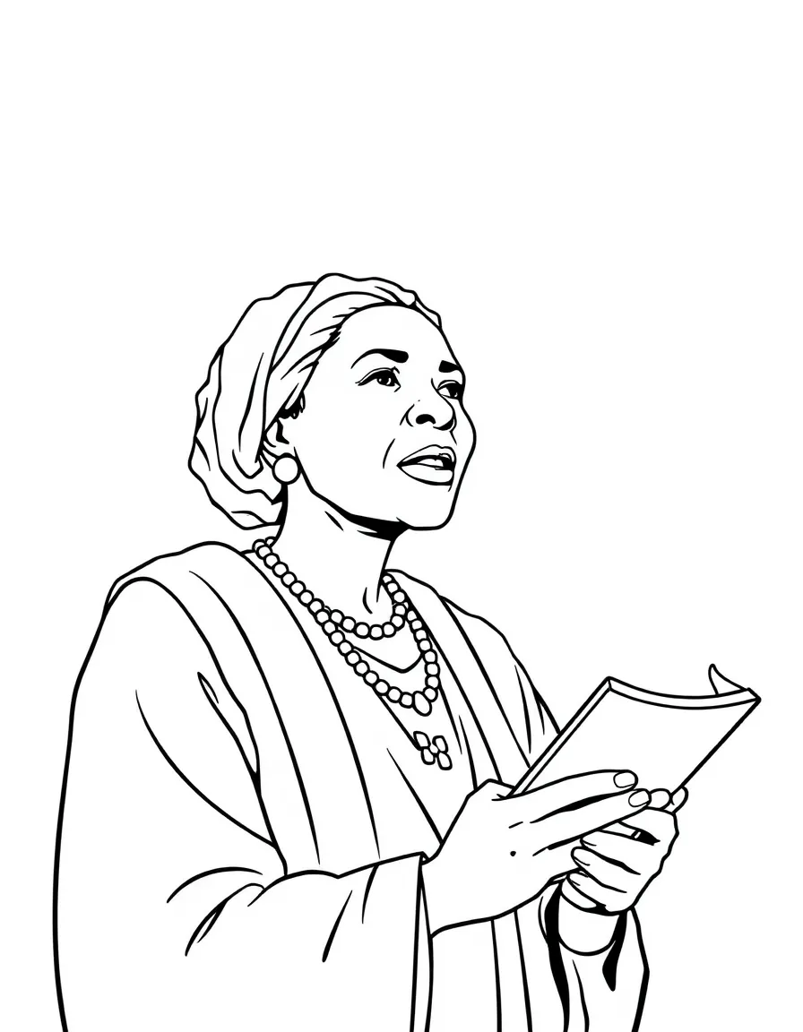 Sojourner Truth speaking.