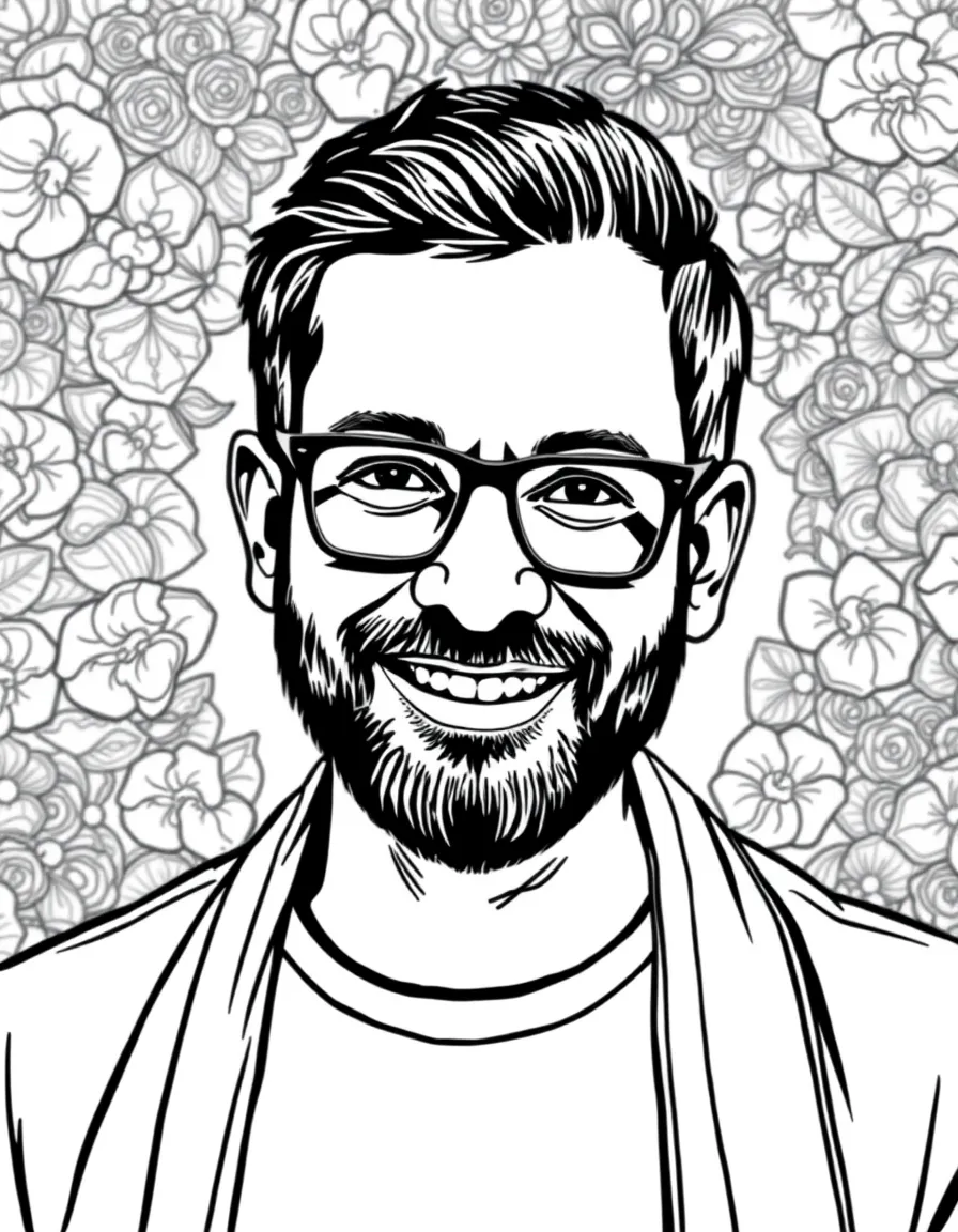 Sundar Pichai smiling.