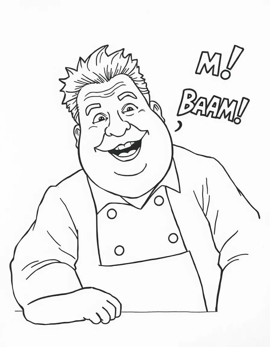 Emeril Lagasse saying "Bam!"