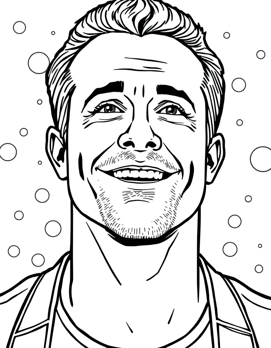 Ryan Reynolds smiling.