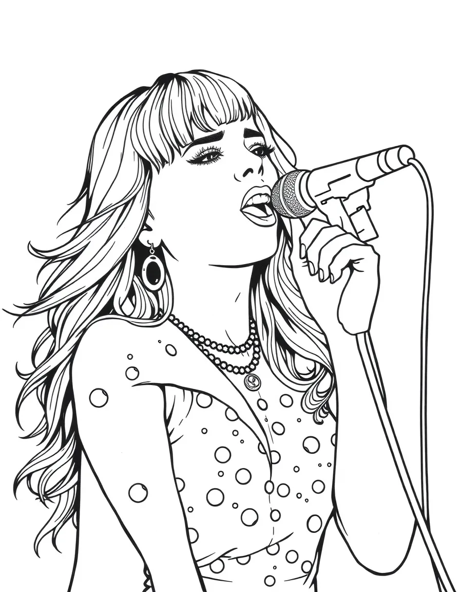 Katy Perry singing.
