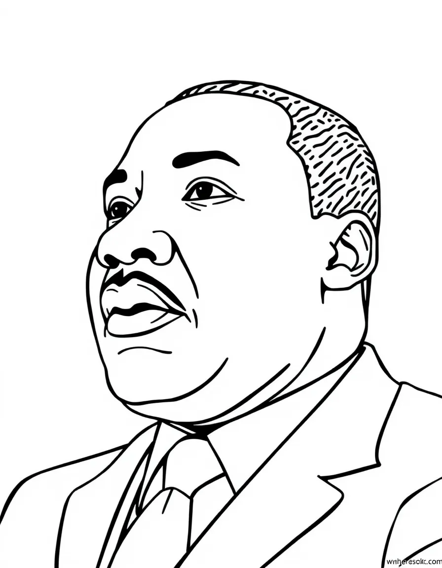 Martin Luther King Jr. speaking.