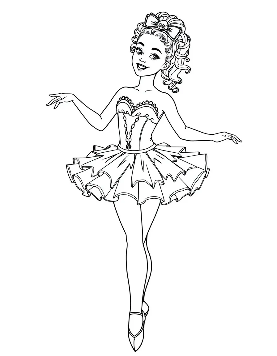 Misty Copeland in a tutu.