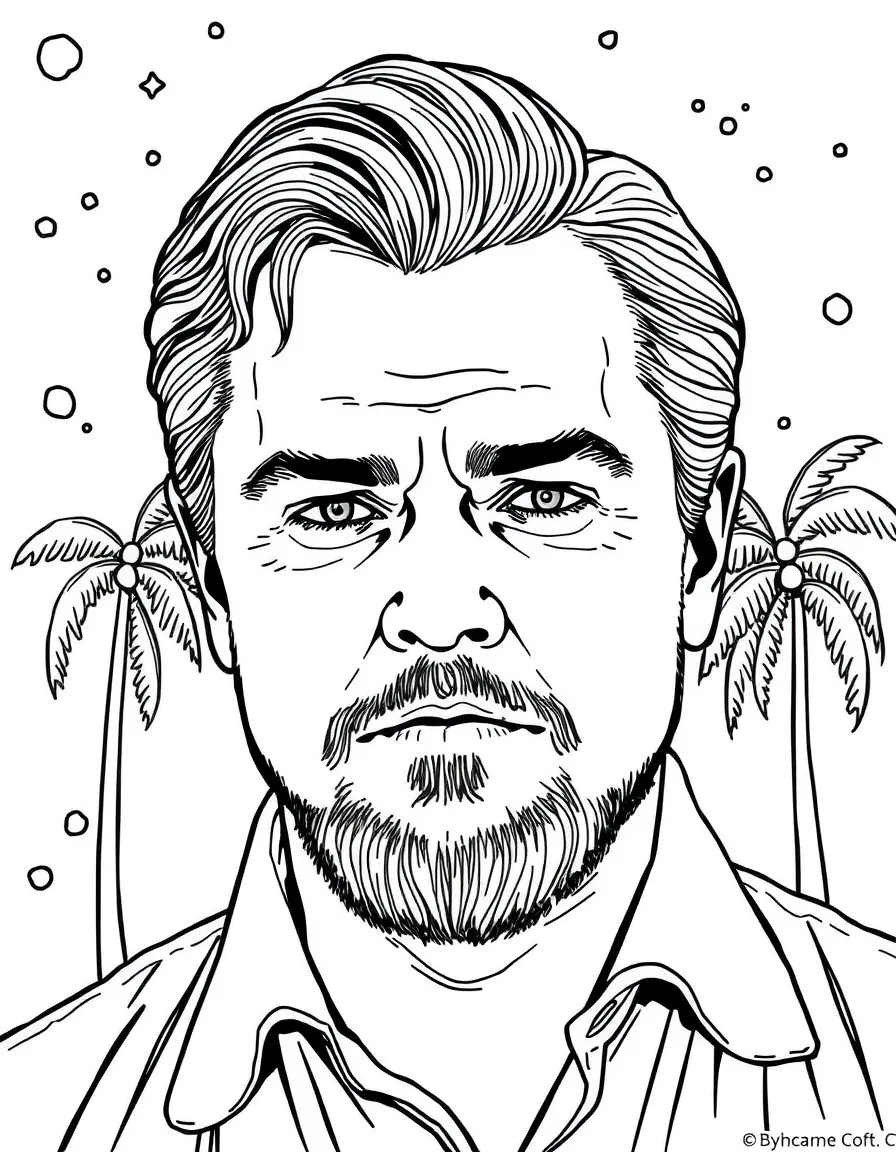 Leonardo DiCaprio protecting the earth.