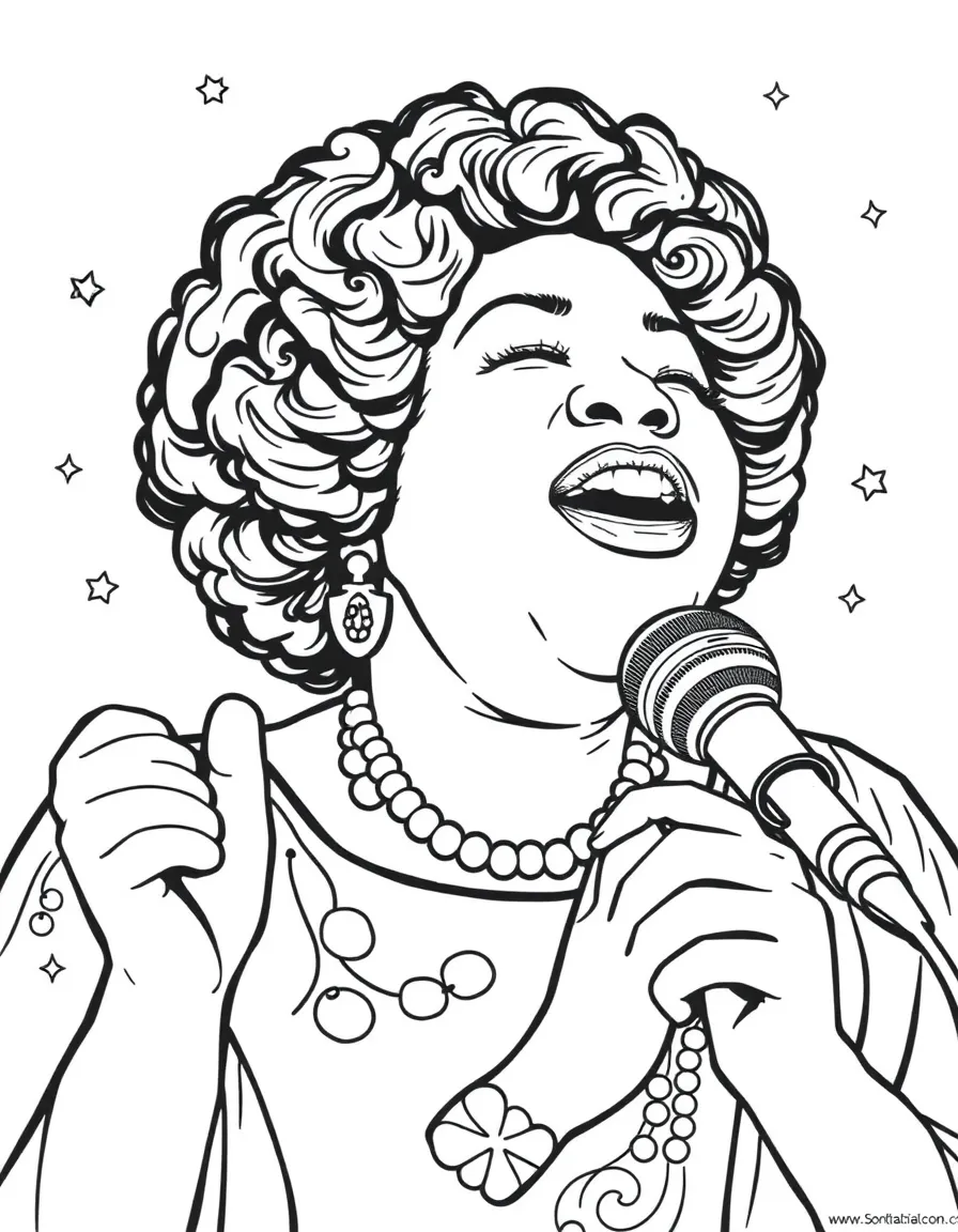 Aretha Franklin singing gospel.
