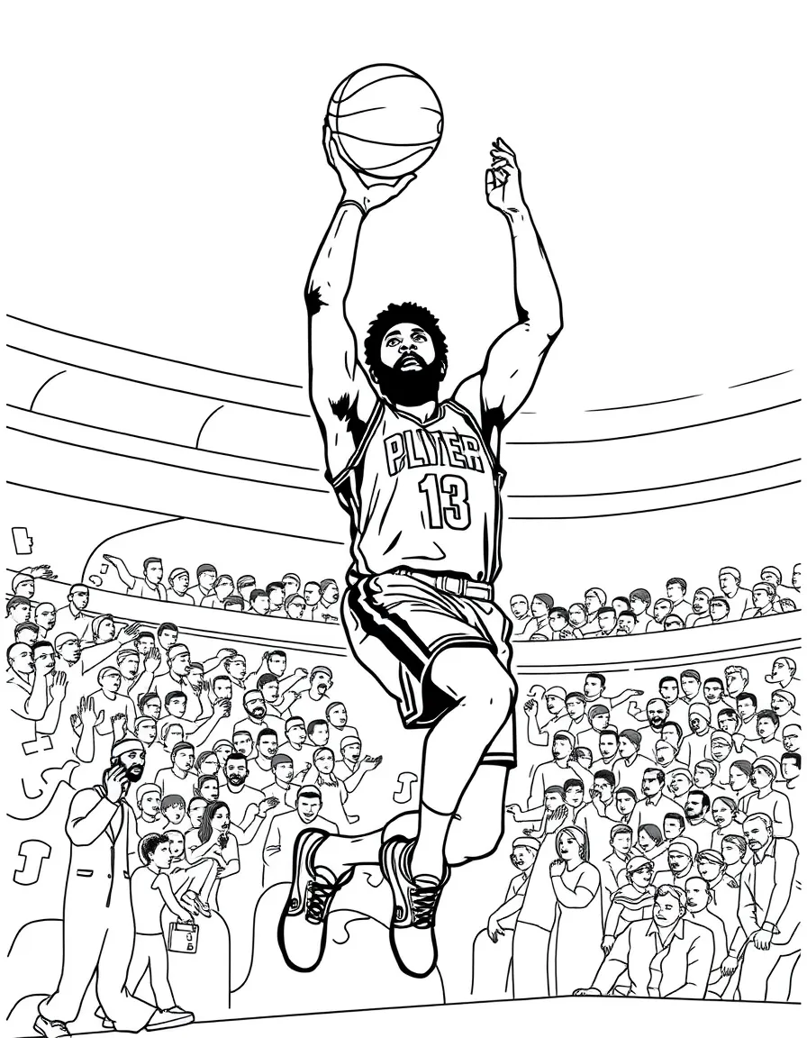 Joel Embiid shooting.