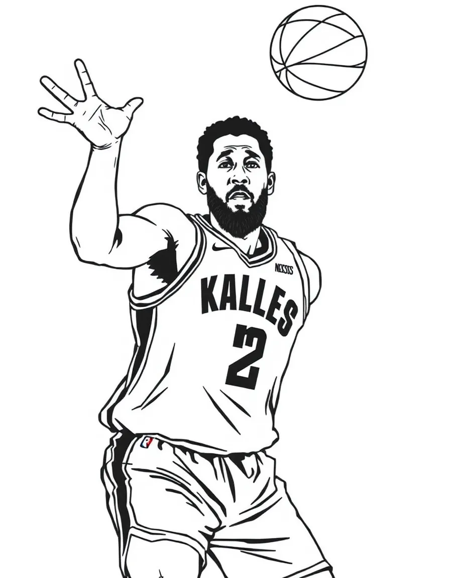 Kawhi Leonard defending.
