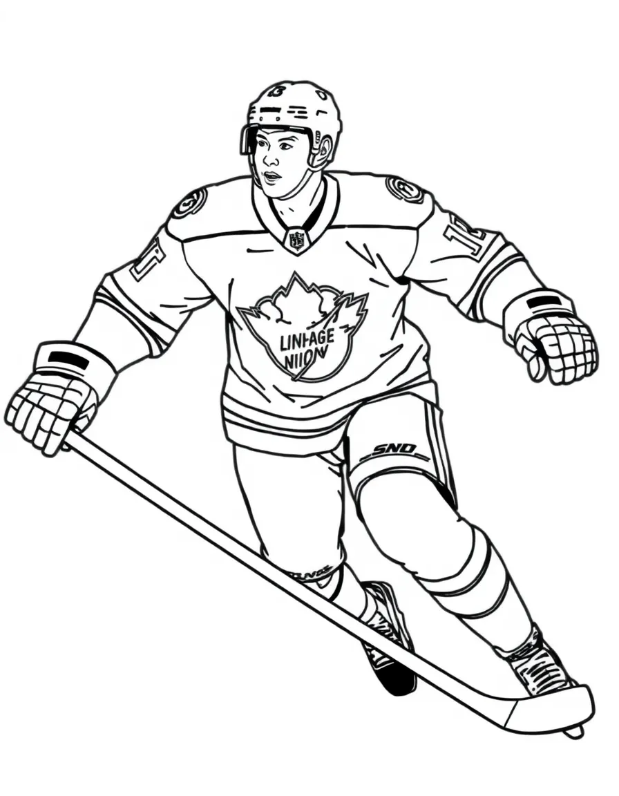 Leon Draisaitl passing.