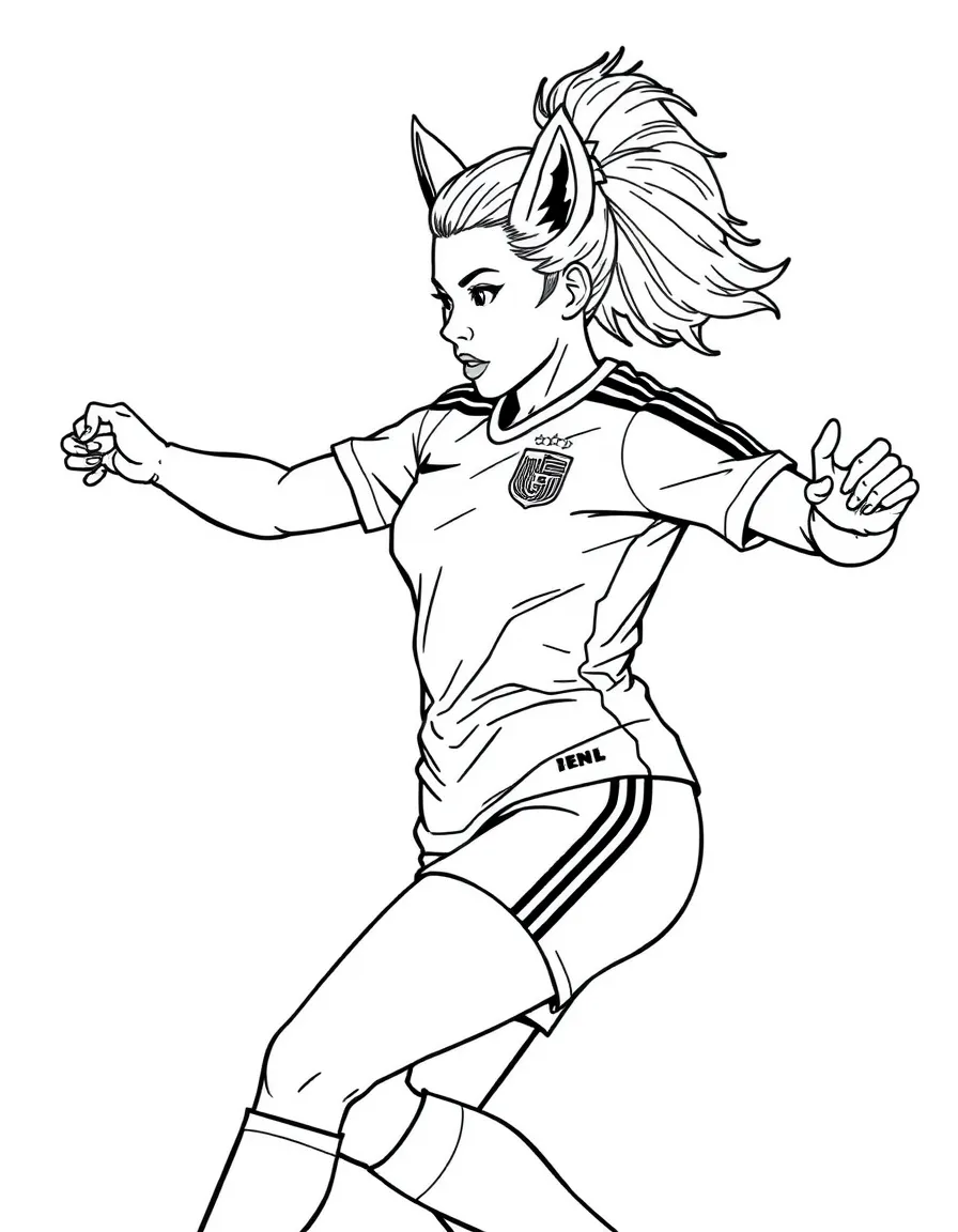 Wendie Renard defending.