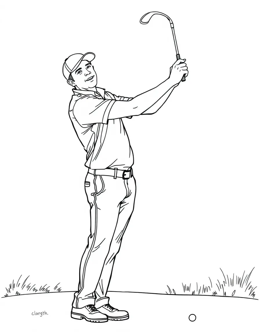 Jordan Spieth celebrating a putt.