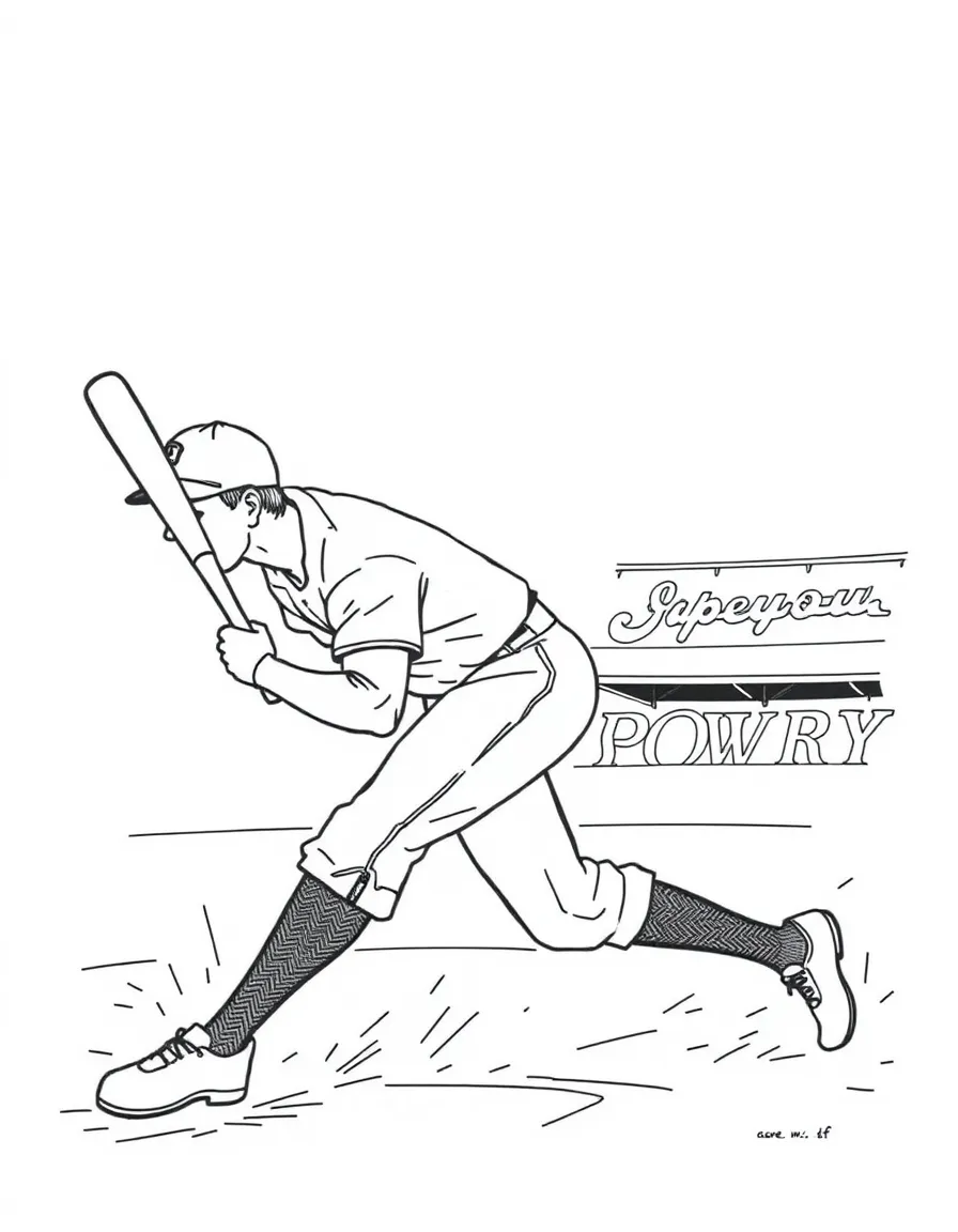 Jackie Robinson sliding.